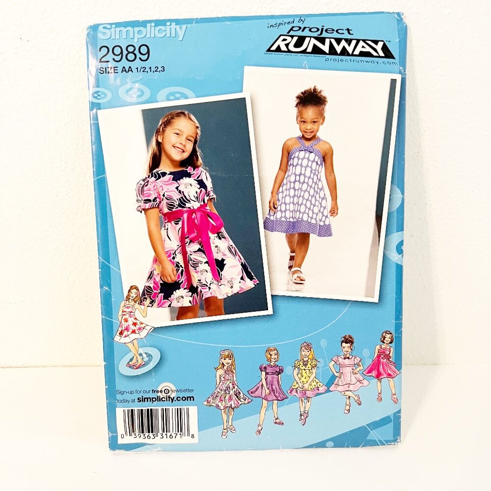 Simplicity Sewing Pattern 2989